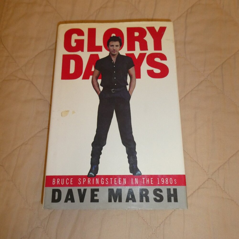 TWO (2) Bruce Springsteen Hard Cover Books. Glory Days and Down Thunder Road